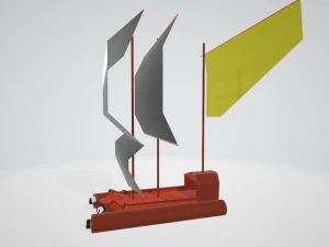 Ship 3D Model