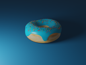Donut 3D 模型