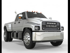 1998 Chevrolet Kodiak Double Cab Custom Edition 3D Model