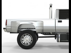 1998 Chevrolet Kodiak Double Cab Custom Edition 3D Модель
