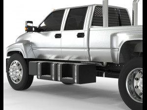 1998 Chevrolet Kodiak Double Cab Custom Edition 3D Модель