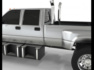 1998 Chevrolet Kodiak Double Cab Custom Edition 3D Модель