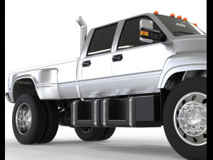 1998 Chevrolet Kodiak Double Cab Custom Edition 3D Модель
