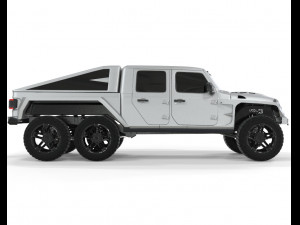 Gladiator Apocalypse Especial Edition 2018 6x6 truck 3D 모델