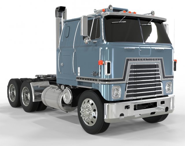 TranStar Eagle II Linecruiser 3D Model .c4d .max .obj .3ds .fbx .stl .blend 
