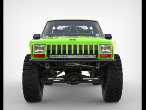 Jeep Comanche Zone Offroad 1994 3Dモデル