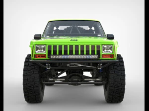Jeep Comanche Zone Offroad 1994 3D Model