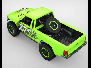 Jeep Comanche Zone Offroad 1994 3D Model