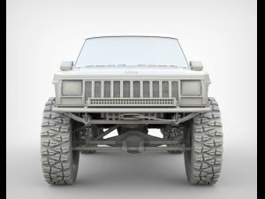 Jeep Comanche Zone Offroad 1994 3D Model