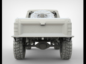 Jeep Comanche Zone Offroad 1994 3Dモデル