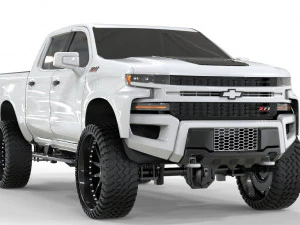 SILVERADO Z71 TRAILBOSS 2019 OFFROAD 3D Model