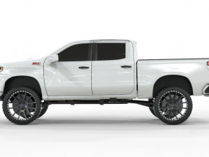 SILVERADO Z71 TRAILBOSS 2019 OFFROAD 3D Model