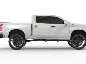 SILVERADO Z71 TRAILBOSS 2019 OFFROAD Model 3D