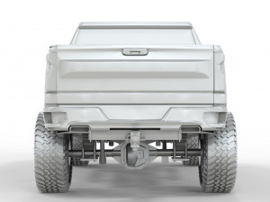 SILVERADO Z71 TRAILBOSS 2019 OFFROAD Model 3D