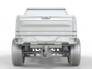 SILVERADO Z71 TRAILBOSS 2019 OFFROAD 3D Model