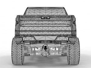 SILVERADO Z71 TRAILBOSS 2019 OFFROAD Model 3D