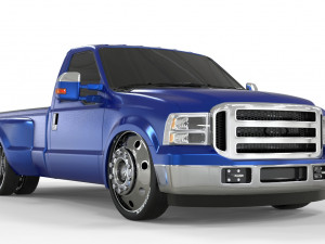 TRUCK PICK UP F-250 CUSTUMIZADA 2006 3D Model