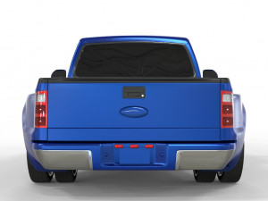 TRUCK PICK UP F-250 CUSTUMIZADA 2006 3D 模型