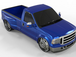 TRUCK PICK UP F-250 CUSTUMIZADA 2006 3D 模型