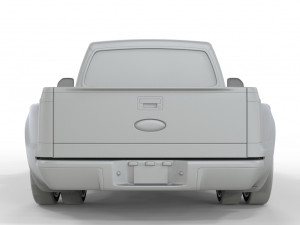 TRUCK PICK UP F-250 CUSTUMIZADA 2006 3D 模型