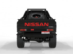 Nissan-Patrol-Y61-Gazelle-Pickup 4X4 Model 3D