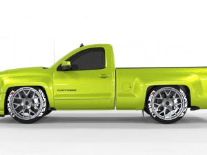 CHEVROLET SILVERADO 2017 3D Модель