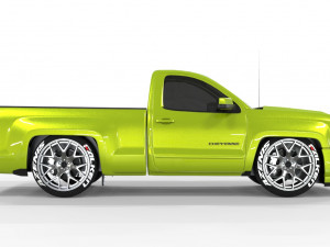 CHEVROLET SILVERADO 2017 3D Модель