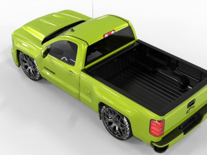 CHEVROLET SILVERADO 2017 3D Модель