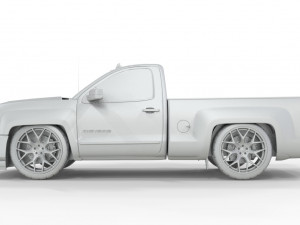 CHEVROLET SILVERADO 2017 3D Модель