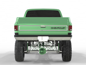 CHEVROLET C10 1500 TRUCK LIFTED 3D Model