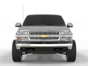 CHEVROLET CHEYENNE 2500 2001 EXTENDED CAB 3Dモデル