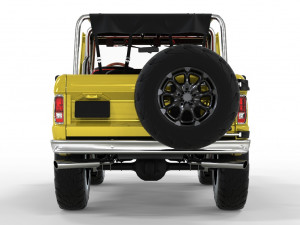 CAMIONETA F-O-R-D B-R-O-N-C-O 1975 CONVERTIBLE OFF ROAD Model 3D
