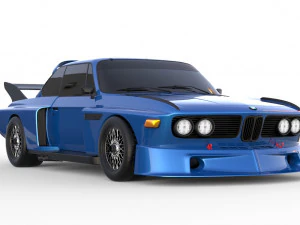 CARRO ESPORTIVO 1974 CSL KIT CORPO Modelo 3D