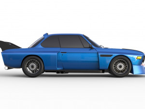 SPORT CAR 1974 CSL KIT BODY 3D Модель