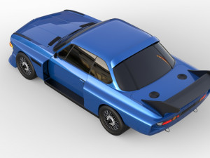 SPORT CAR 1974 CSL KIT BODY 3D Модель