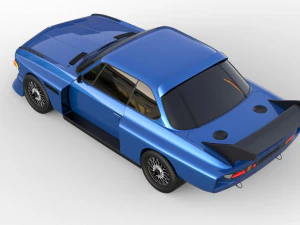 SPORT CAR 1974 CSL KIT BODY 3D Model
