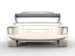 SPORT CAR 1974 CSL KIT BODY 3D Модель