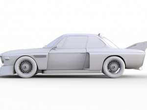 SPORT CAR 1974 CSL KIT BODY 3D Модель
