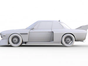 SPORT CAR 1974 CSL KIT BODY 3D Model