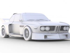 SPORT CAR 1974 CSL KIT BODY 3D Model
