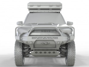 TOYOTA 4RUNNER 2016 TRD EDITION FULL ACCESORIES 3Dモデル