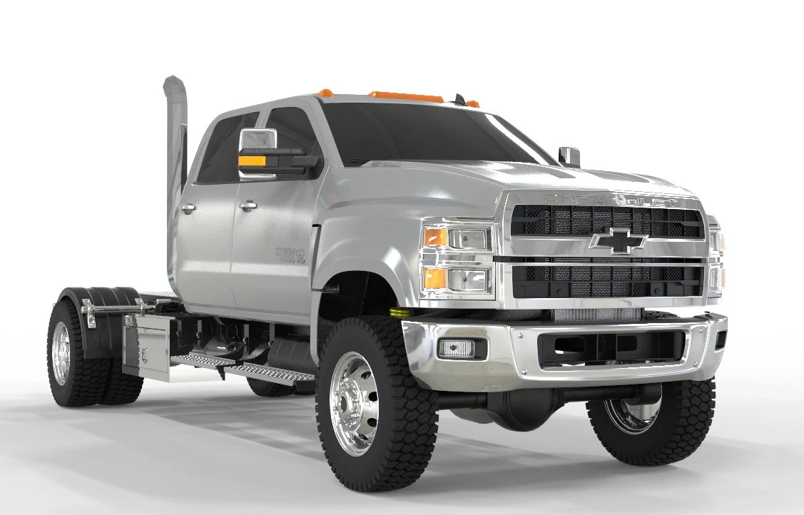 CHEVY 4500 2019 4X4 3D Model .c4d .max .obj .3ds .fbx .stl .blend
