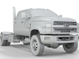 CHEVY 4500 2019 4X4 3D Model