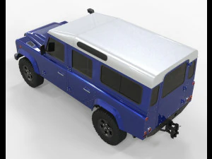 Land Rover Defender 110 2013 3D Model