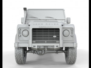 Land Rover Defender 110 2013 3D Model