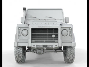 Land Rover Defender 110 2013 3D Model