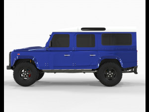 Land Rover Defender 110 2013 3D Model