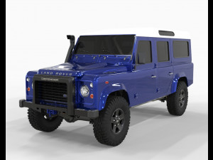 Land Rover Defender 110 2013 3D Model
