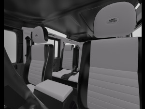 Land Rover Defender 110 2013 3D Model
