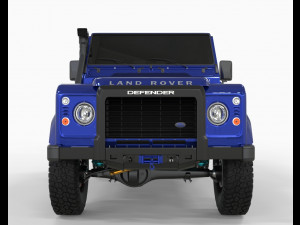Land Rover Defender 110 2013 3D Model